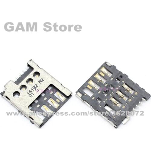 For Nokia Lumia 630 Sim Card Reader Slot XL628 638 635 RM1027 SIM Holder Tray Connector Socket Replacement