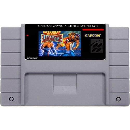 Hot Selling 16bit 46pin Super Game Card - Saturday Night Slammasters