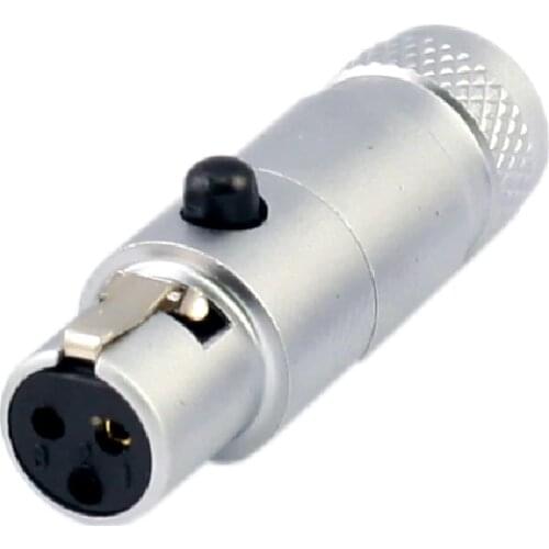 MPS Little bee-W/M HiFi Balanced Interface 24K gold Plated female male 3 pin Mini xlr K271s/K240s headphone Audio Connector