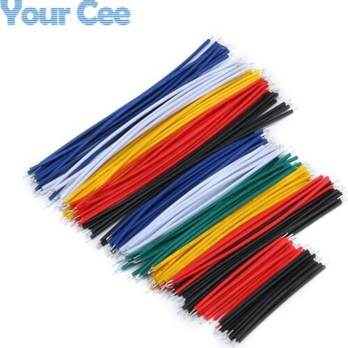 1 lot 24 Commonly Used Line Package Double Headed Tinned Color Connection Cable 5CM 8CM 10CM