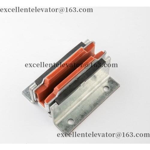 KM51000110V003 Elevator Sliding Guide Shoe Red 10mm Use for Kone