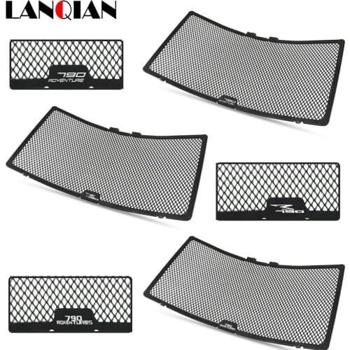 For 790 ADVENTURE R S Motorcycle Radiator Grille Guard Cover 790 ADVENTURE 790 ADVENTURE S 790 ADVENTURE R 2019 UP Parts