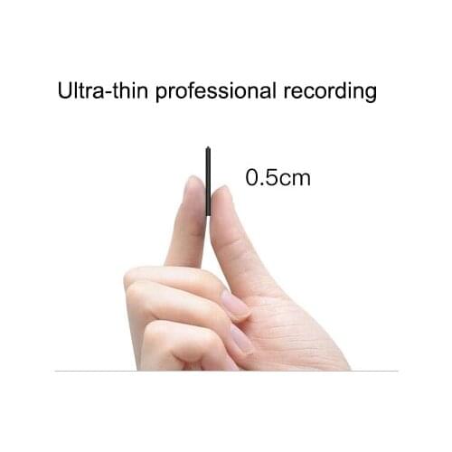 New Portable Voice Recorder HD Noise Reduction Student Class Meeting Voice Control Encrypted Voice Recorder Mini MP3 Player