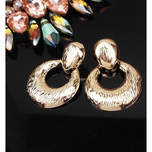 Fashion Drop Earrings For Women Boho Water Drop Dangle Hanging Earrings Geometric Pendant Jewelry Wedding Party Gifts UKMOC