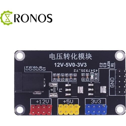 Voltage Conversion Module Power Supply Module 12V/5V/3.3V Conversion DC Step-down Charging Electronic DIY Module
