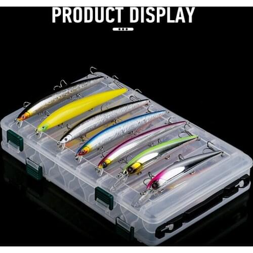 14pcs Big Lure Set Mixed 110mm/125mm/145mm Minnow Fishing Bait Jerkbait High Quality Fishing Tackle