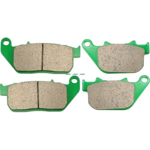 Brake Pads Set For Xl1200 Xl 1200 N Nightster 2008 2009 2010 2011 2012 / V- Seventy Two 2012 2013 / X- Forty Eight 10-13