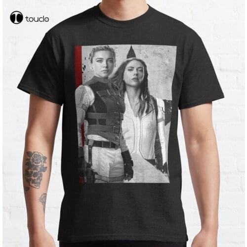 New Florence Pugh Classic T-Shirt Cotton Tee Shirt S-5XL