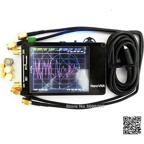 Genuine Original NanoVNA NanoVNA-H Vector Network Antenna Shortwave Analyzer MF HF VHF UHF Genius 2.8" 4.3" Screen 50KHz~1.5GHz