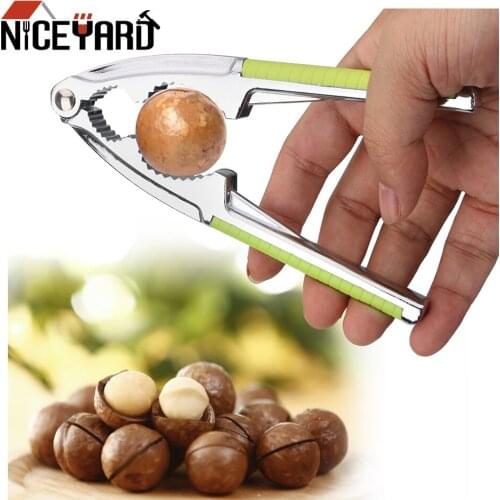 NICEYARD Multi-Function Pine Pecan Hazelnut Plier Stainless Steel Nutcracker Quick Walnut Cracker Nut Cracker Sheller Opener