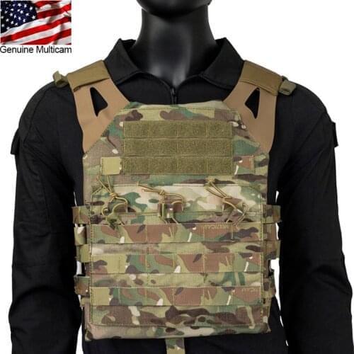 TC0095 JPC Tactical Vest Hunting Airsoft Paintball Multicam Combat Molle Vest With Chest Protective Plate Carrier Vest