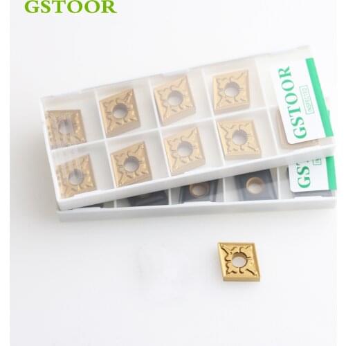 10PCS CNMG120404 TM Carbide inserts CNMG 120408 Turning Tools Extenal lathe Cutter For Processing Steel