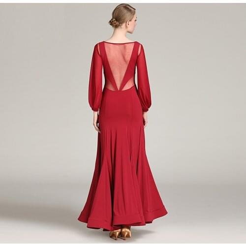 Standard ballroom dress social dresses rumba dress for dancing Spanish costume ballroom waltz dress dancing clothes long dress