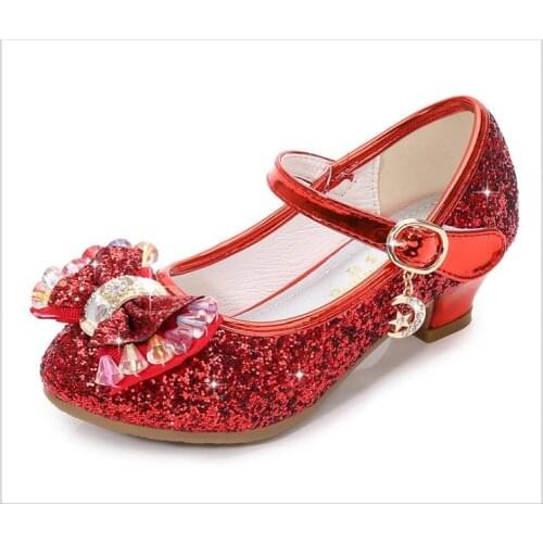 WRFXWDSJT Leather Shoes For Girls
