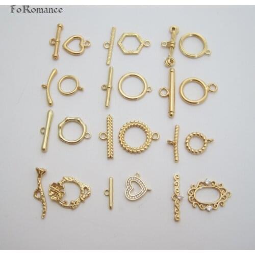 Chains Clasp for Jewelry Making Designer Making Supplies Gold Color Buckle Hooks for Diy Necklace Bracelet