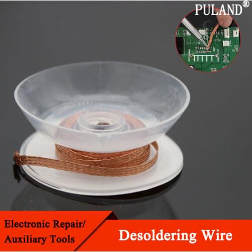 1.5M Length, 1.5mm 2mm 2.5mm 3mm 3.5mm Width Desoldering Braid Welding Solder Remover Wick Wire Lead Cord Flux BGA Repair Tool