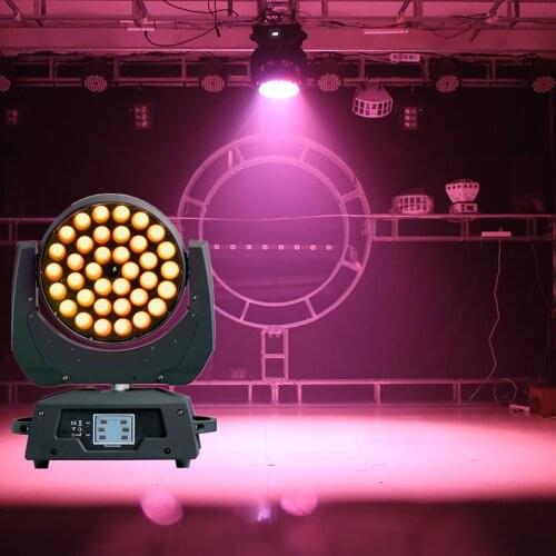 36 focusing and dyeing lights, professional stage lighting fixtures can be used in various nightclubs and parties
