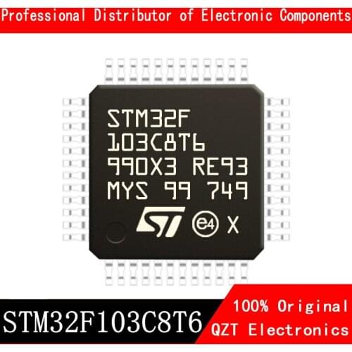 5pcs/lot new original STM32F103C8T6 GD32F103C8T6 103C8T6 QFP48 microcontroller MCU In Stock