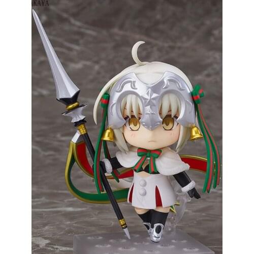 Anime Mini Cartoon Fate Grand Order GSC Christmas Joan of arc Jeanne d'Arc 815 Q Ver. PVC Action Figure Model Dropshipping Toys
