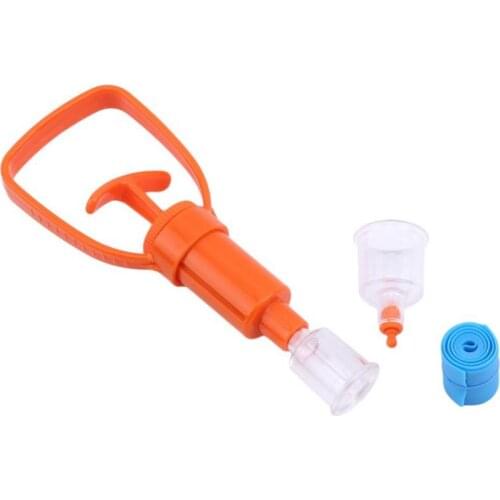 Outdoor Emergency Venom Suction Device Wild Poisonous Snake Bee Bite Vacuum Detoxification Device Camping Safety First-aid Tool