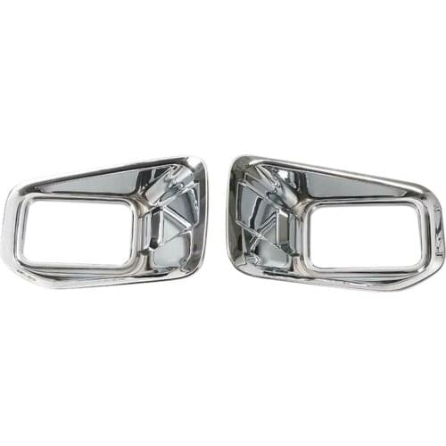 Car Front Fog Light Lamp Decoration Cover Trim for Ford F150 2015