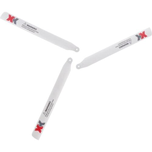 3x RC Drone White Rotor Wing DIY K123 Craft for Hobbyists Gift Motor Skills