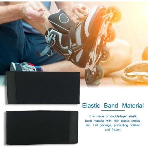 Double-layer Elastic Band Speed Skating Shoes Cover Wear-Resistant Shoe Cover Anti-Scratch Covers Wear-Resistant Protector Belt
