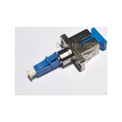 Free Shipping LC Male to SC Female Fiber Optic Adapter LC-SC Hybrid Optical Adaptor