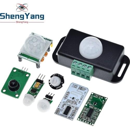 HC-SR501 HC-SR505 AM312 SR602 HW-MS03 Adjust IR Pyroelectric Infrared Mini PIR module Motion Sensor Detector Module For Arduino
