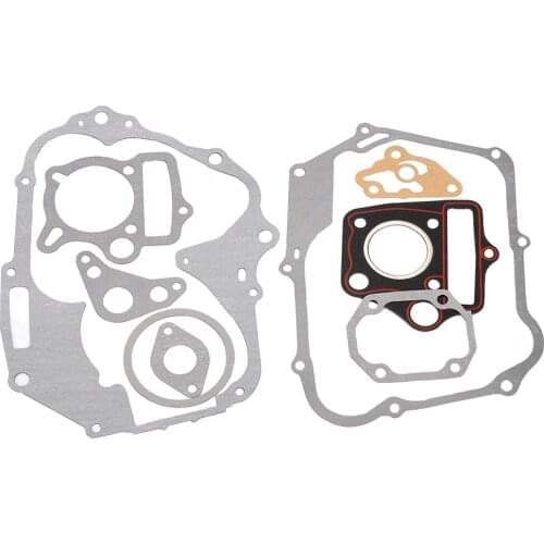 Motorcycle Engine Cylinder Head Gasket Set,50cc Engine Cylinder Head Stator Clutch Intake Gasket Seal Set