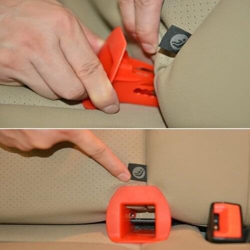 New 2 Pcs Latch Guide! Passenger Car Child Safety Seats General Isofix Interface Belt Latch Guide (ISOFIX) Auto Car Seat Parts