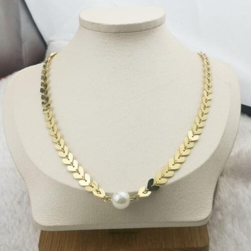 Heart Link To Heart Fashion New Goddess Luxury Women Neckles Gold Luxe Jewelry Stainless Steel