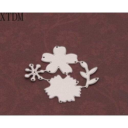 Metal craft Flowers paper die cutting dies for Scrapbooking/DIY Easter wedding Halloween Easter card