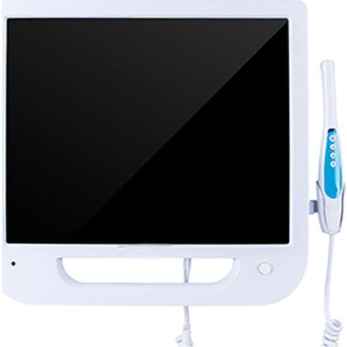 Dental Endoscope 17inch LCD Monitor VGA Intra Oral Camera 6LED