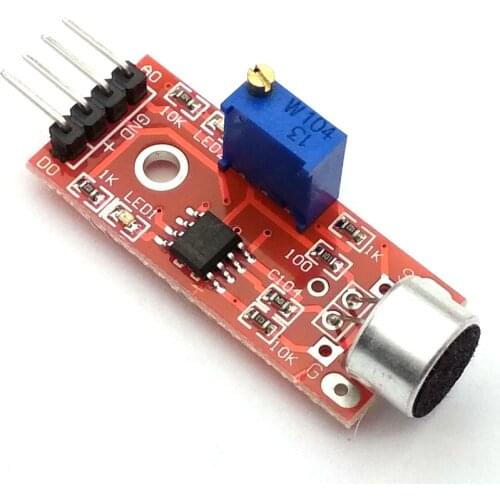 High Sensitive Microphone Sound Sensor Detection Module For Uno AVR PIC 5V DC Power Supply Analog Output Module