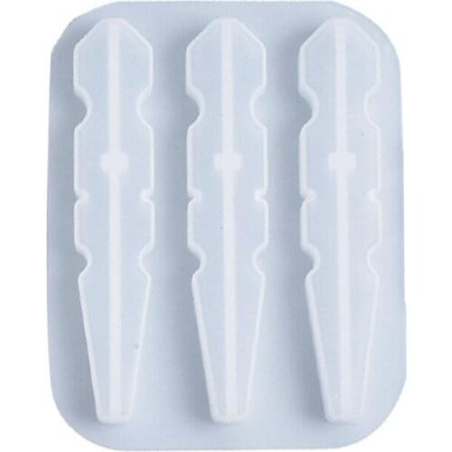 DIY Clips Clamps Silicone Mould Crafts Jewelry Making Crystal Epoxy Resin Mold A0NF