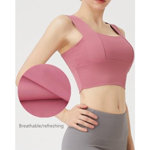 1 Pcs Sports Bra For Women Gym Shockproof Mesh Sports Quick-drying Bra Running Fitness Yoga Women Training Sports Underwear