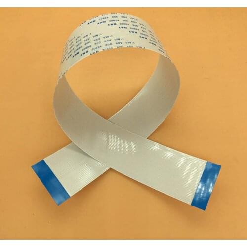 15PCS Spt 510 head cable 30pin 40cm for Spt 255 1020 printhead FFC flat date cable Phaeton Iconteck Infiniti Crystaljet printer