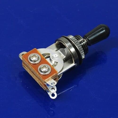 3-way Black Pickup Toggle Switch For Electric Guitar Part
