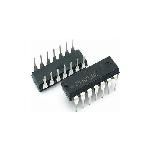 500pcs-100pcs CD4001BE CD4001 DIP-14 IC NEWS