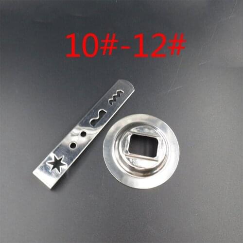 2Pcs Lot 10# 12# Stainless Steel Meat Grinder Accessories For BOSCH MUMX And MUM8 For Four Different Types of Jug Biscuits