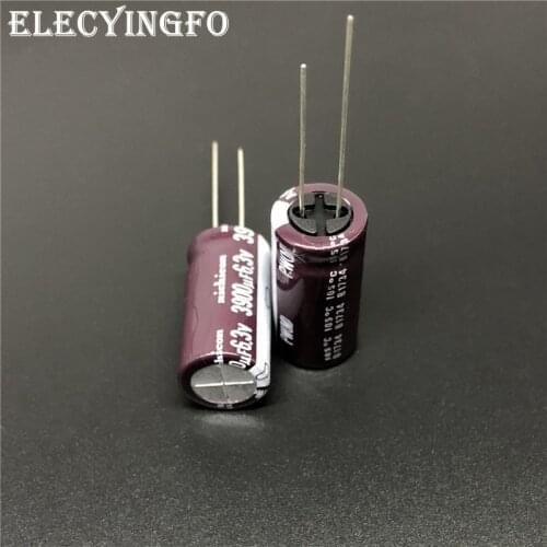 5pcs/50pcs 3900uF 6.3V NICHICON PW Series 12.5x25mm Low Impedance Long Life 6.3V3900uF Aluminum Electrolytic capacitor