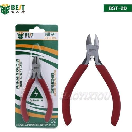 BST-2D Mini diagonal cutting plier multi function diagonal cutter