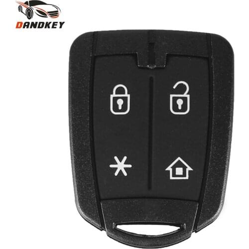 Dandkey 10pcs/lot Wholesale For Brazil Alarm Positron 4 Button Remote Key Shell With Key Pad
