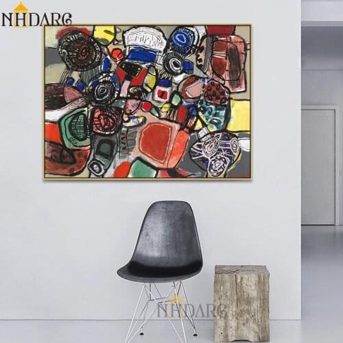 Cornell Un Abstract Style Posters and Prints Canvas Art Painting Wall Picture for Living Room Classic Modern Abstract Home Decor