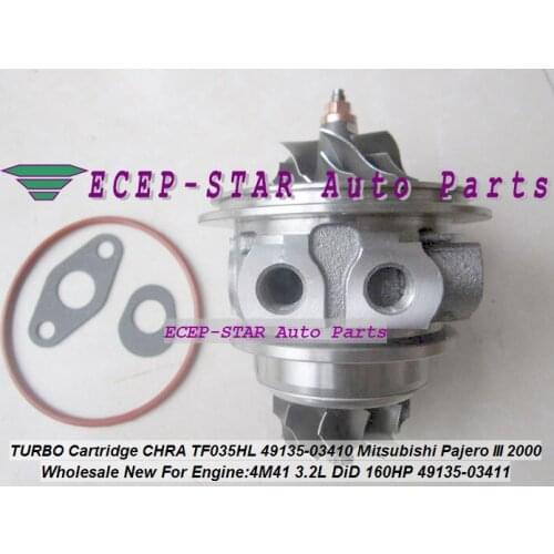 Free Ship Turbo Cartridge CHRA 49135-02910 49135-02920 49135-02912 02921 1515A123 For Mitsubishi Shogun Pajero Montero 4M42 3.2L