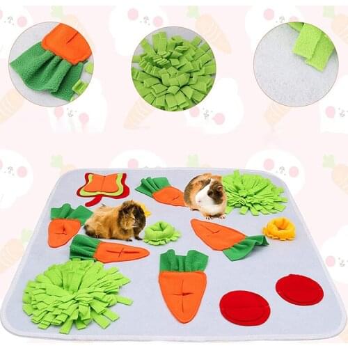 Pet Snuffle Mat Dog Slow Feeding Mat Washable Foraging Smell Training Puzzle Toy Pet Dog Stress Relief Sniffing Training Blanket