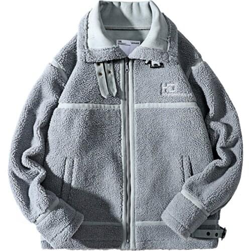 2021 Hot Selling Men Turn-Down Collar Cotton Jacket Student Loose Casual Garment Boys Daily Wear Coats