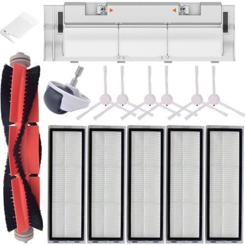 Main Side Brush Cover Filters Mop Cloth Wheel for Xiaomi Mijia 1C STYTJ01ZHM Dreame F9 Robot Vacuum cleaner parts Accessories