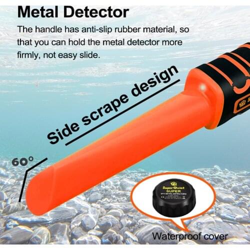 Underground Metal Detector Underwater Metal Pinpointer IP68 Waterproof Treasure Locator Rod Electronic Measuring Instrument